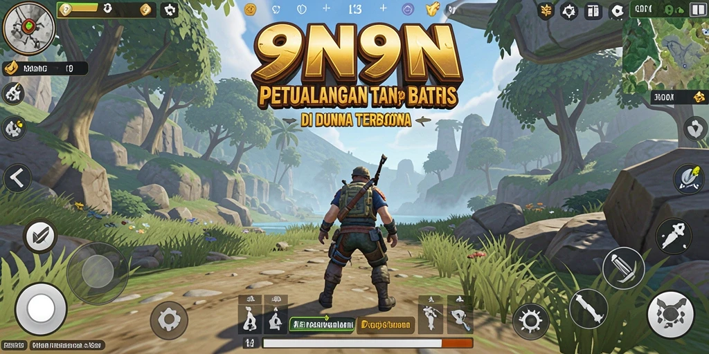 Gameplay menakjubkan dari dunia terbuka 9N9N.