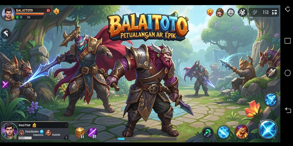 Screenshot gameplay BALAITOTO yang menunjukkan aksi seru di dunia RPG.