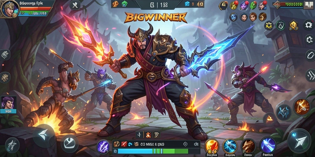Tangkap momen seru dalam pertempuran <strong>BIGWINNER</strong> di gameplay ini.
