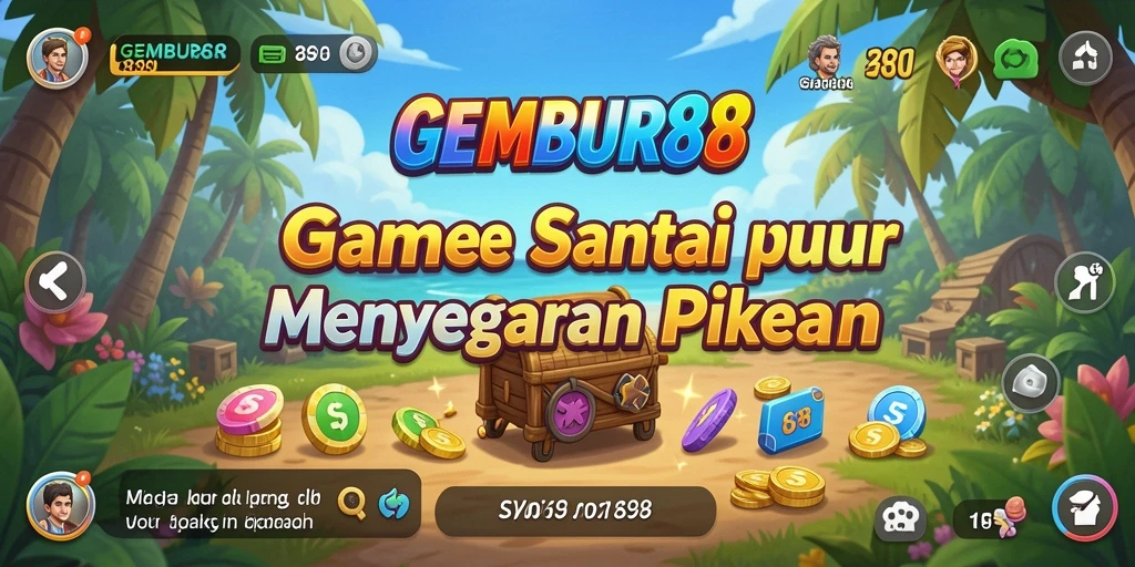 Tampilan seru dari gameplay GEMBUR88 yang penuh tantangan.