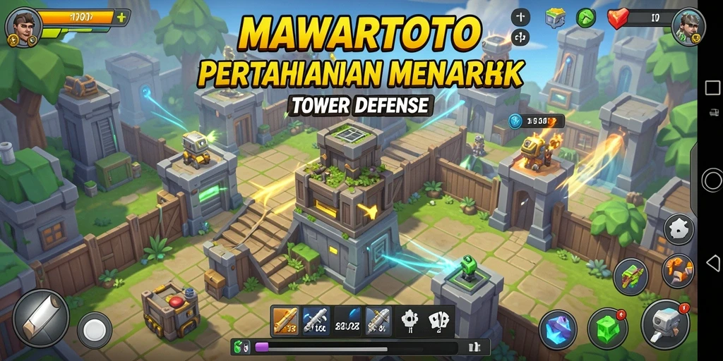 Gameplay Tower Defense yang mendebarkan di MAWARTOTO.