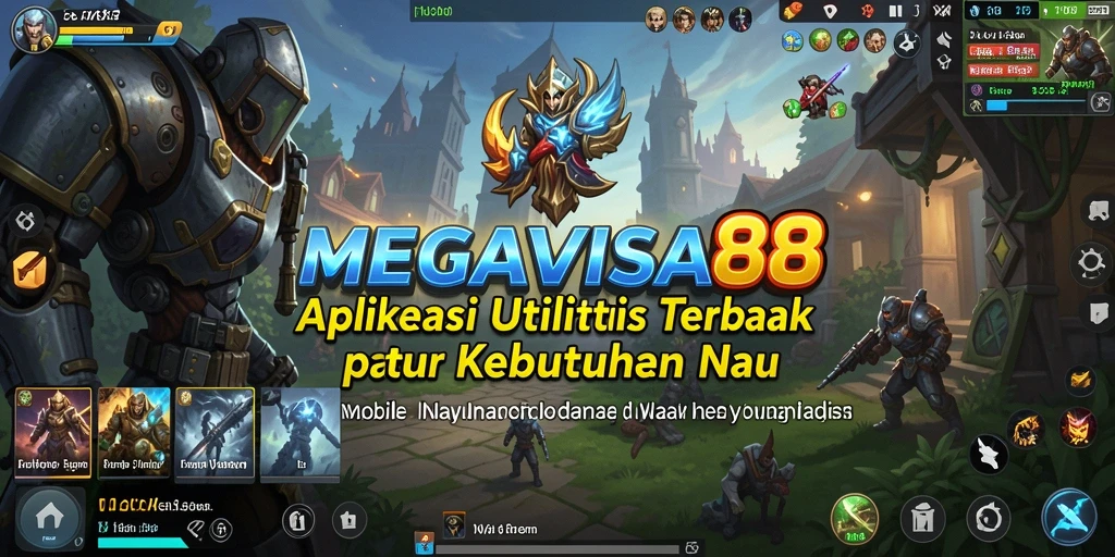 Tampilan antarmuka MEGAVISA88 yang modern dan intuitif.