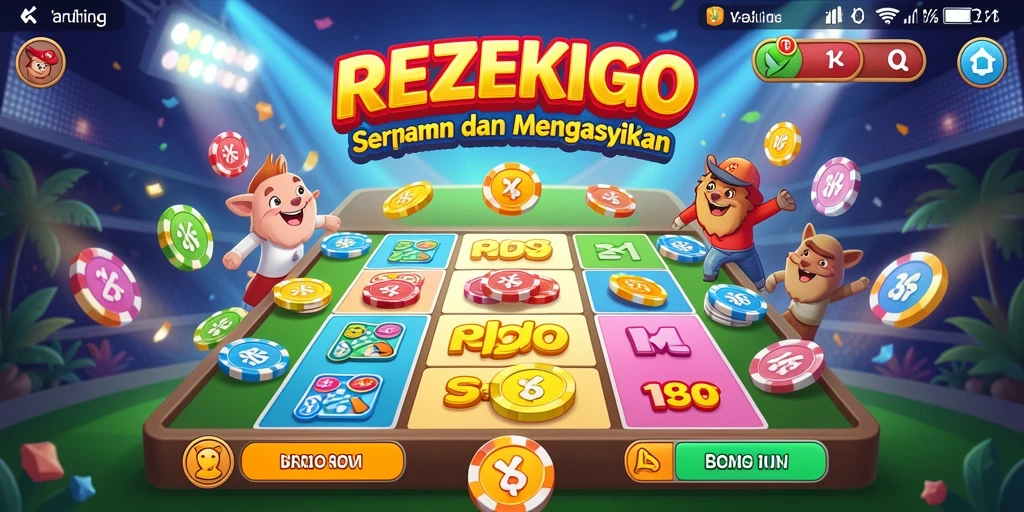 Screenshot tampilan gameplay Bingo yang mengasyikkan di REZEKIGO.