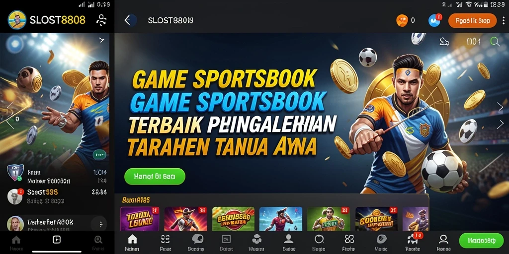 Tampilan antarmuka SLOST8808 dengan pilihan taruhan yang menarik.