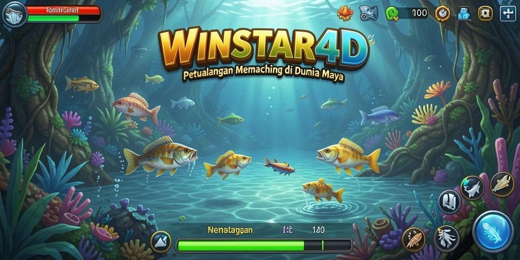 Tangkapan ikan besar di gameplay WINSTAR4D yang mengasyikkan.